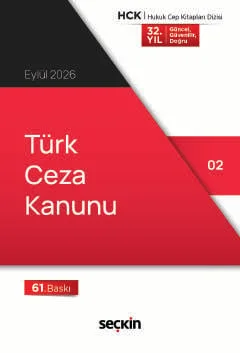 Türk Ceza Kanunu Eylül 2026 (Cep Kitabı)