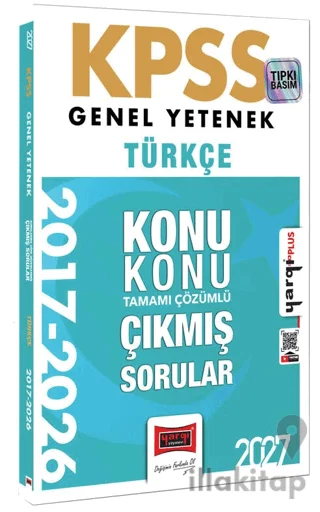 2027 KPSS Genel Yetenek Türkçe Konu Konu Tamamı Çözümlü 10 Yıl Çıkmış Sorular