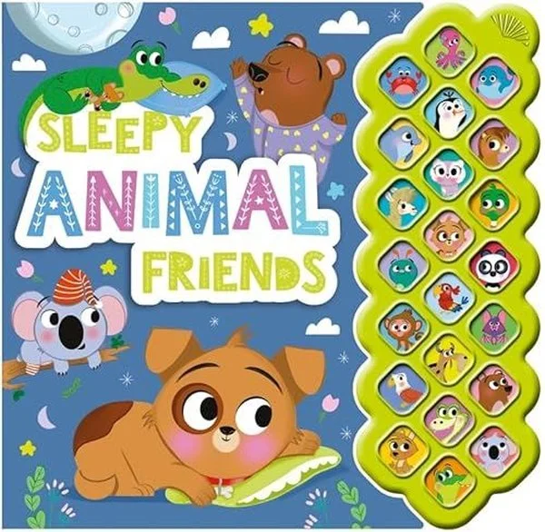 Sleepy Animal Friends (Ciltli)