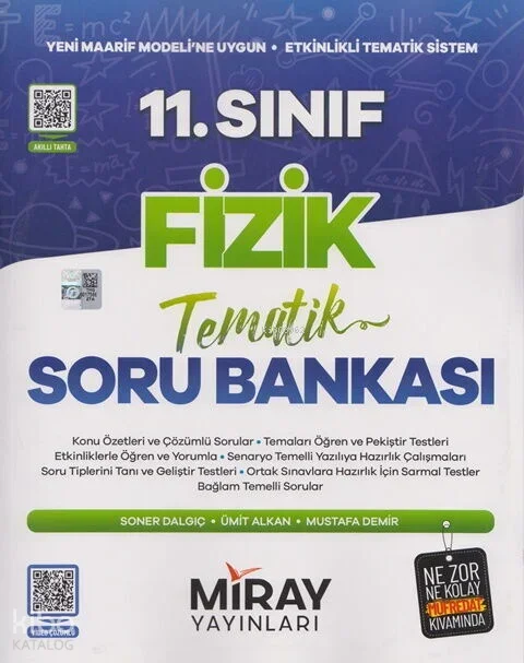 Miray Yayınları 11. Sınıf Fizik Tematik Soru Bankası