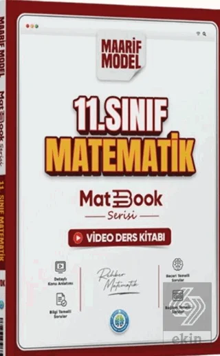 11. Sınıf Matematik Matbook Serisi Maarif Model Video Ders Kitabı