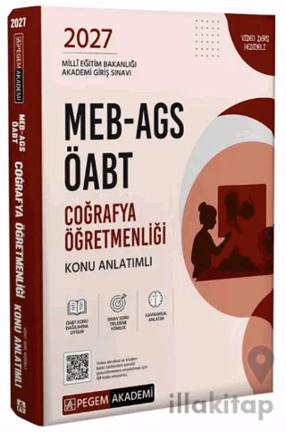 2027 MEB-AGS ÖABT Coğrafya Öğretmenliği Konu Anlatımlı