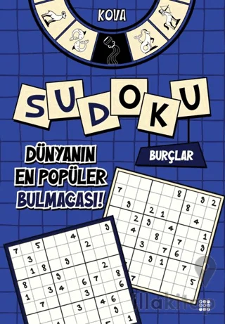Burçlar Sudoku – Kova (Kalem Hediyeli)