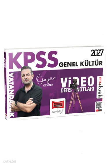 Yargı Yayınları 2027 KPSS Genel Kültür Vatandaşlık Video Ders Notları