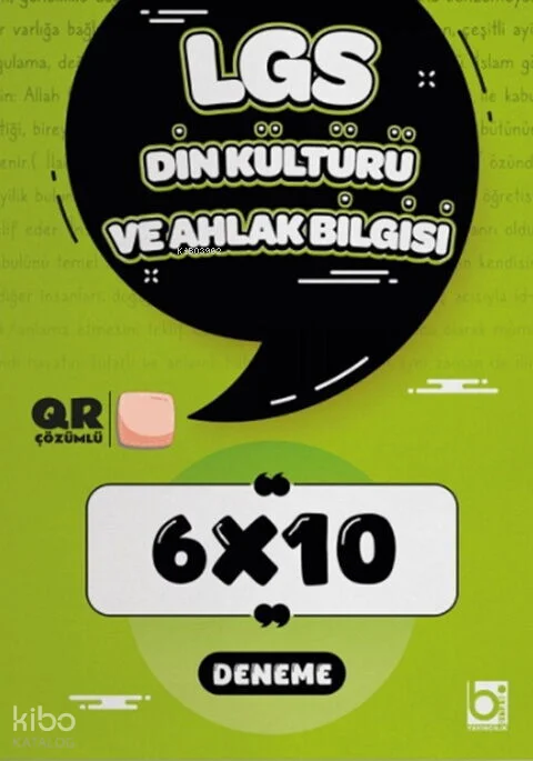 Bigelio LGS Din Kültürü ve Ahlak Bilgisi 6x10 Deneme Çözümlü