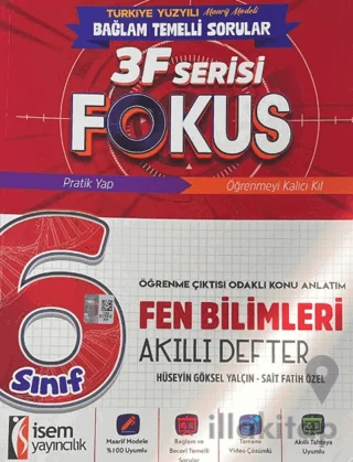6. Sınıf Fen Bilimleri Akıllı Defter