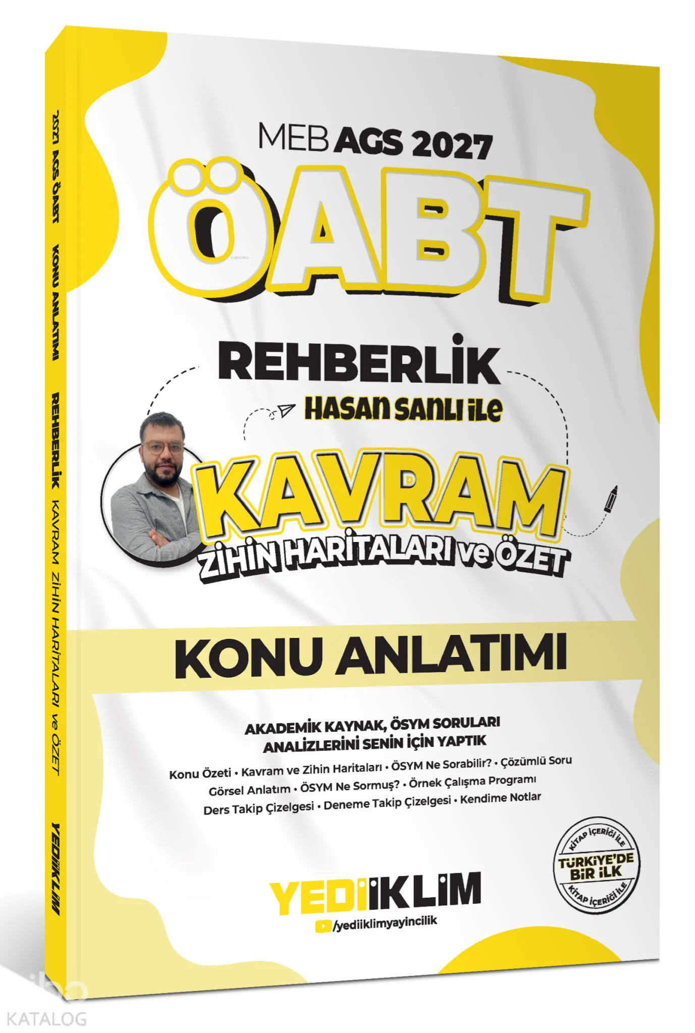 Yediiklim 2027 MEB AGS ÖABT Hasan Sanlı İle Rehberlik Kavram Zihin Haritaları Ve Özet Konu Anlatım