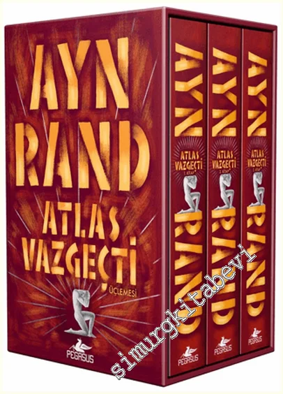 Atlas Vazgeçti Üçlemesi Kutulu Özel Set (3 Kitap) -