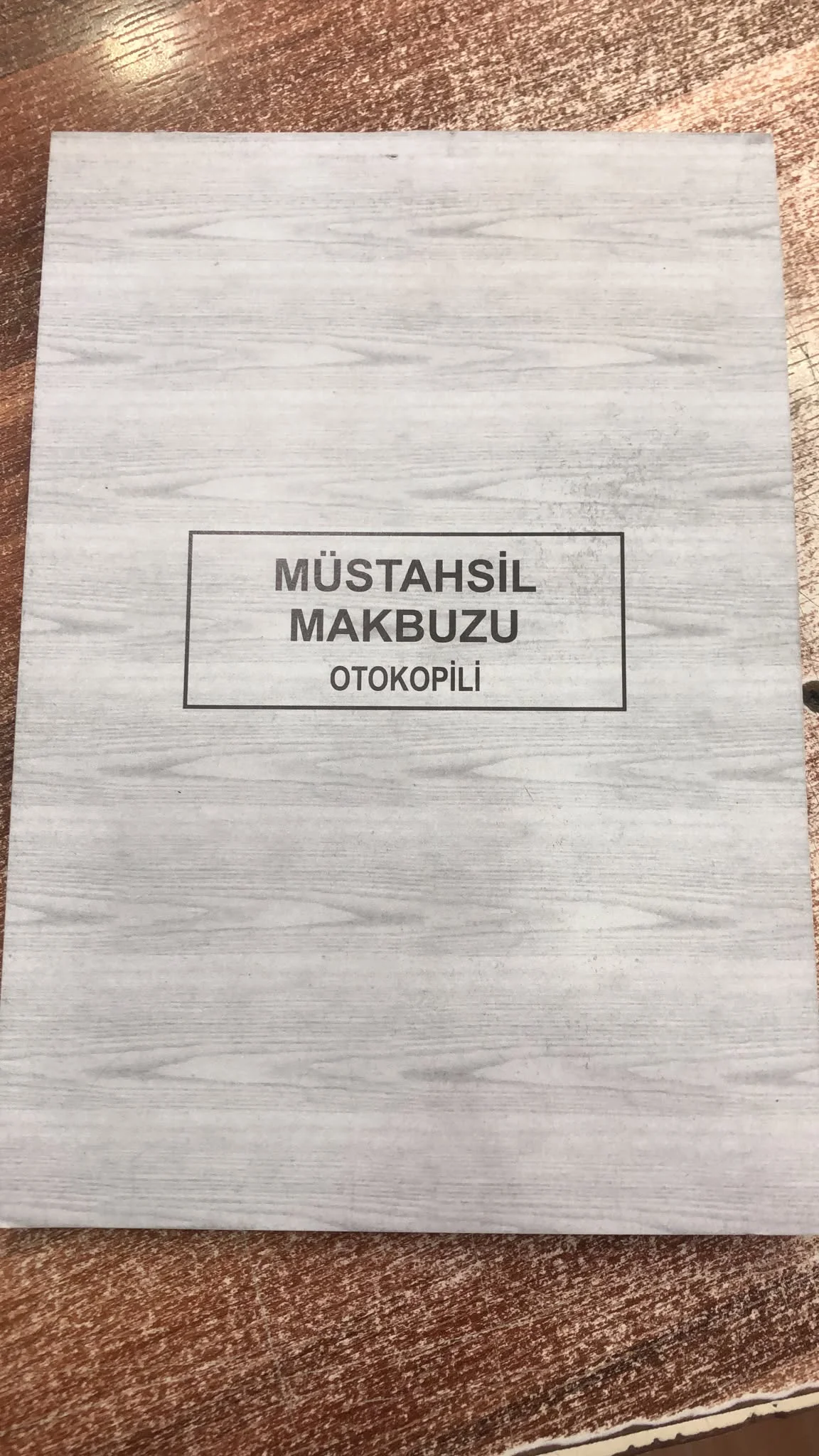 DİLMAN MUSTAHSIL MAKBUZU 2-50 2 NÜSHA OTOKOPİLİ(4020)