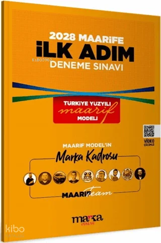 Marka Yayıncılık 2028 Maarife İlk Adım Üniversiteye Hazırlık Türkiye Geneli Deneme Sınavı
