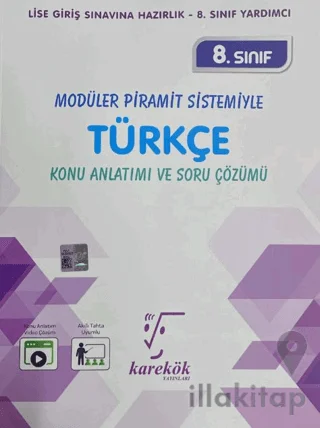 8. Sınıf Türkçe Konu Anlatımı ve Soru Bankası