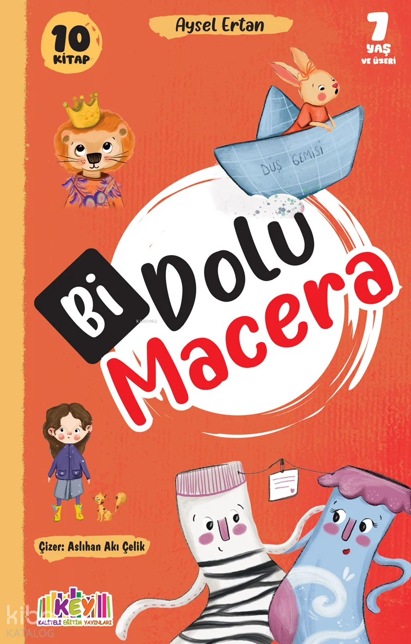Kaliteli Eğitim Bi Dolu Macera Serisi (10 Kitap + HDS)