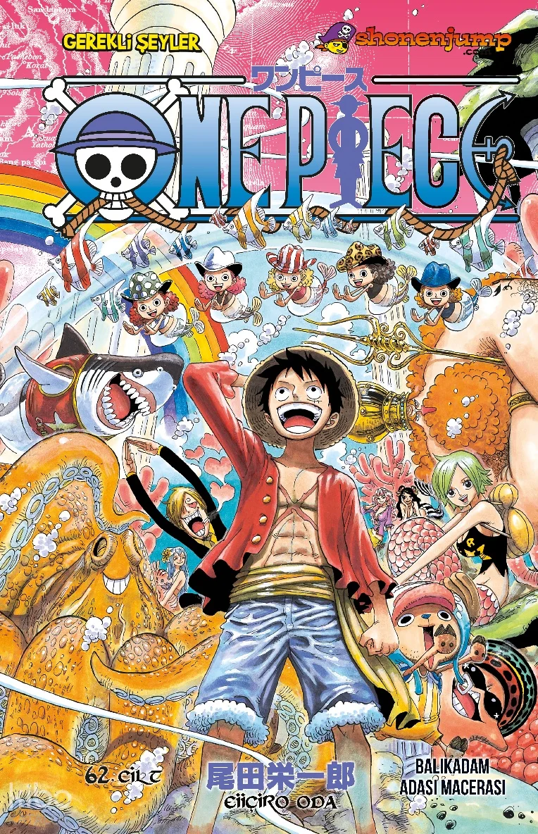 One Piece 62. Cilt;Balıkadam Adası Macerası