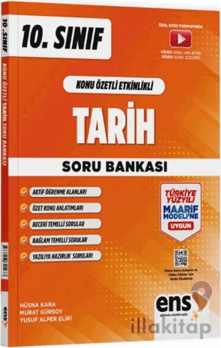 10. Sınıf Tarih Maarif Konu Özetli Soru Bankası