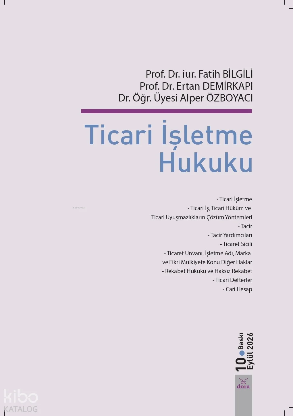 Ticari İşletme Hukuku