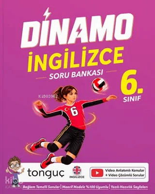 Tonguç Akademi 6. Sınıf Dinamo İngilizce Soru Bankası