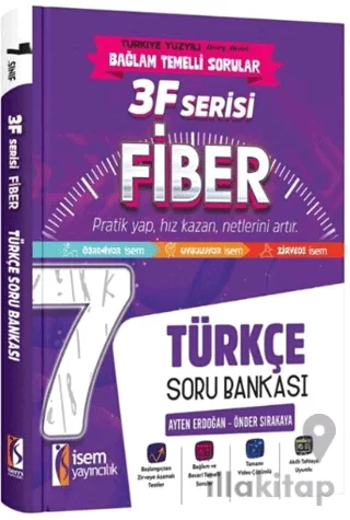 7. Sınıf Türkçe 3F Fiber Soru Bankası