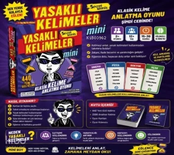 Hobi Eğitim Dünyası Mini Yasaklı Kelimeler