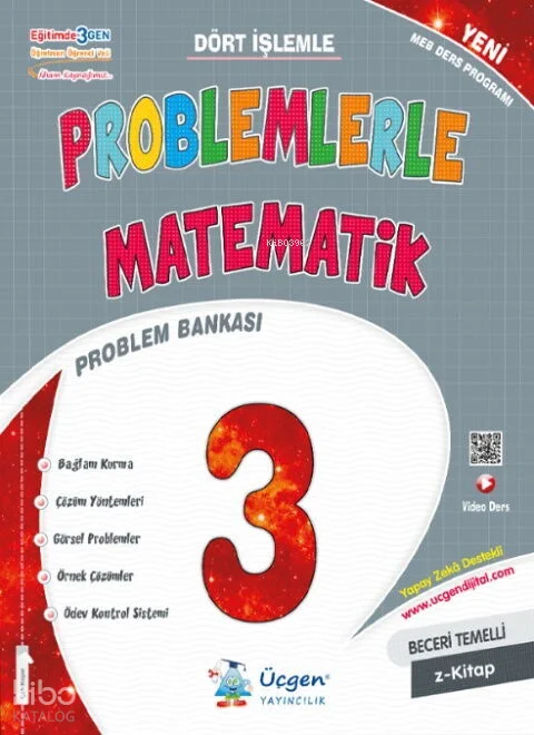 Üçgen Yayıncılık 3. Sınıf Problemlerle Matematik