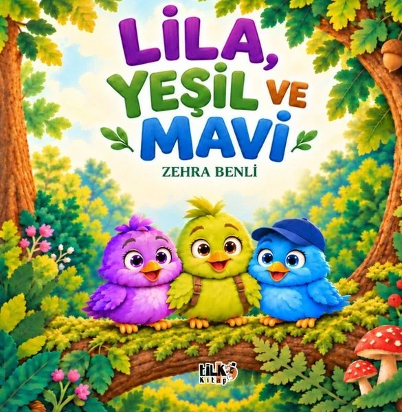 Lila Yeşil ve Mavi