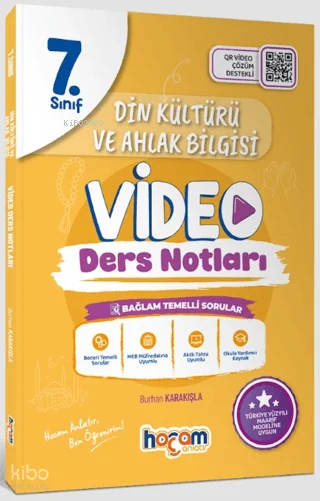 Hocam Anlatır 7. Sınıf Din Kültürü ve Ahlak Bilgisi Video Ders Notları (Maarif Model)