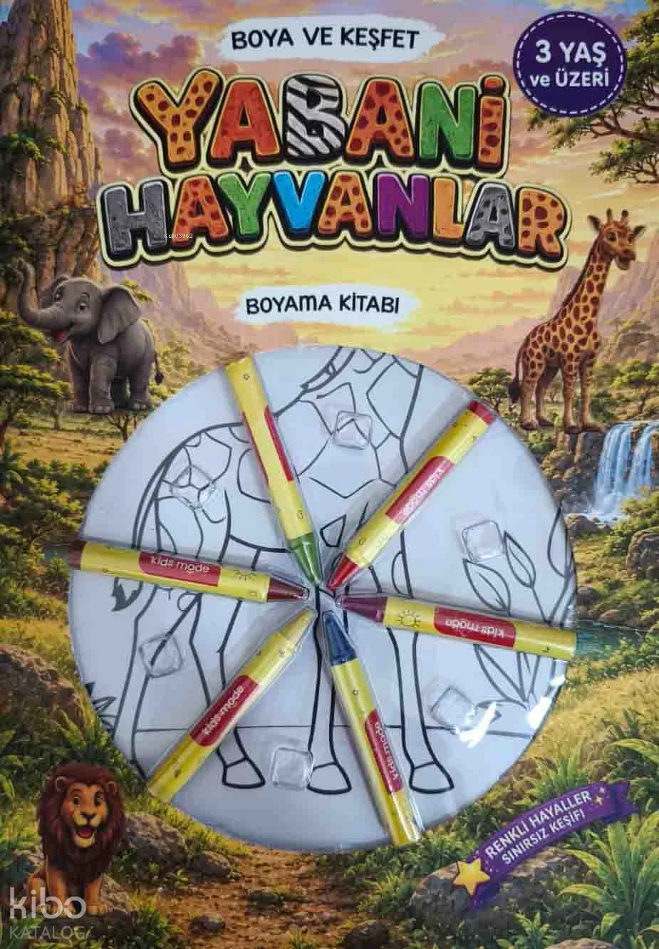 Boya ve Keşfet - Yabani Hayvanlar