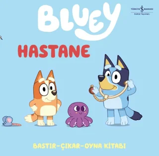Bluey – Hastane (Bastır–Çıkar–Oyna Kitabı)