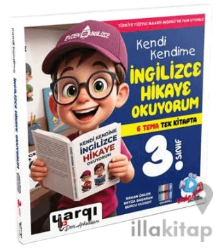 3. Sınıf Kendi Kendime İngilizce Hikaye Okuyorum 6 Tema Tek Kitapta
