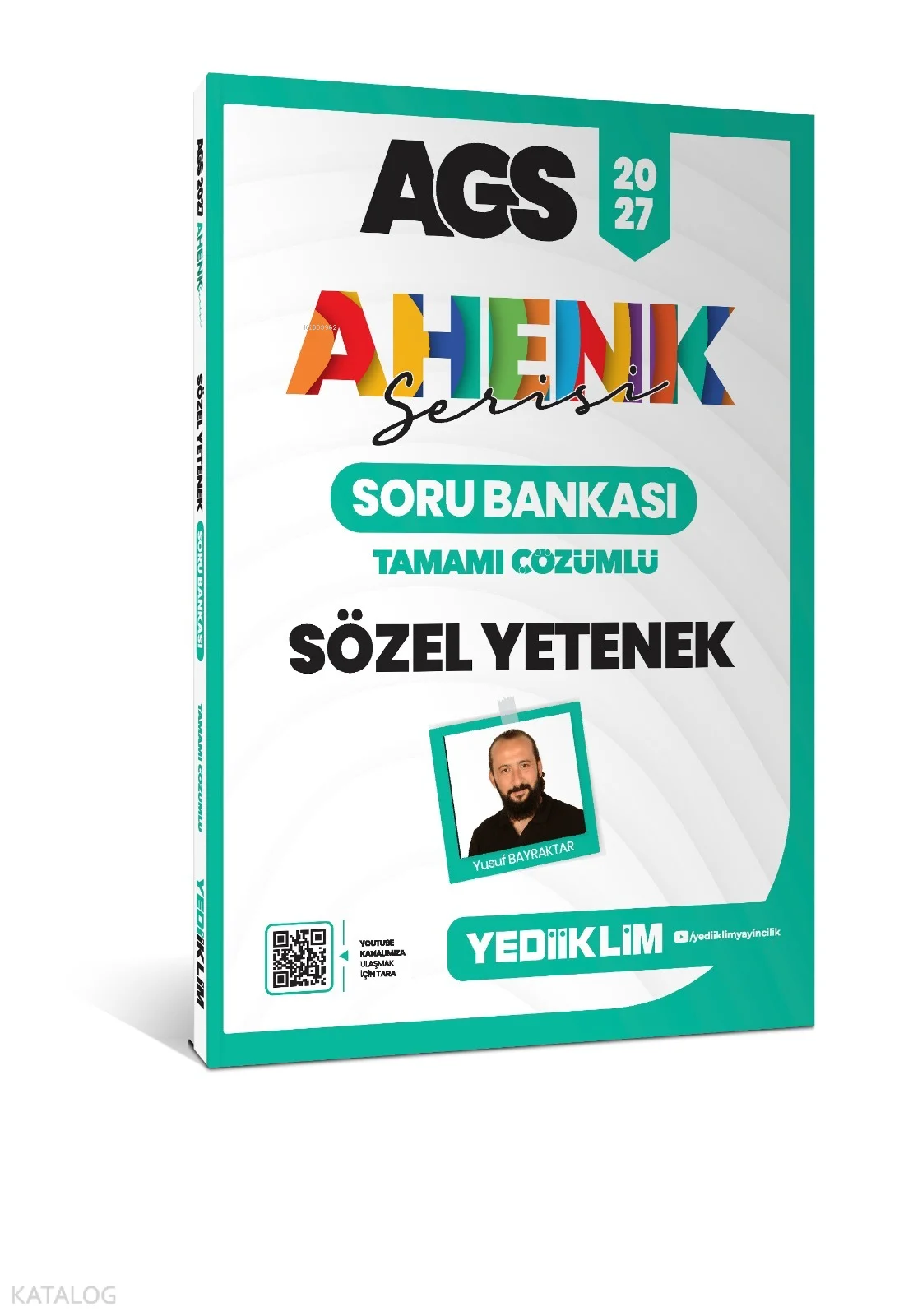 Yediiklim Yayınları 2027 MEB AGS Ahenk Serisi Sözel Yetenek Tamamı Çözümlü Soru Bankası
