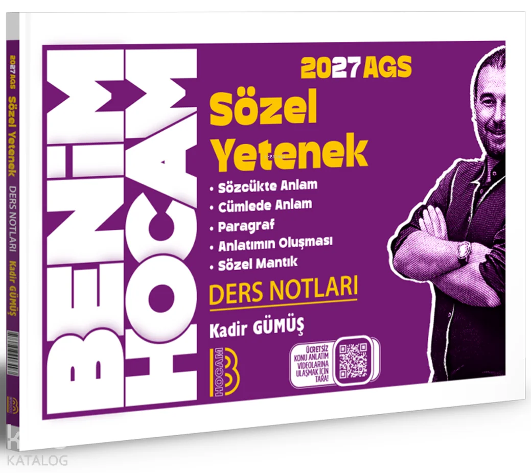 Benim Hocam 2027 AGS Sözel Yetenek Ders Notları