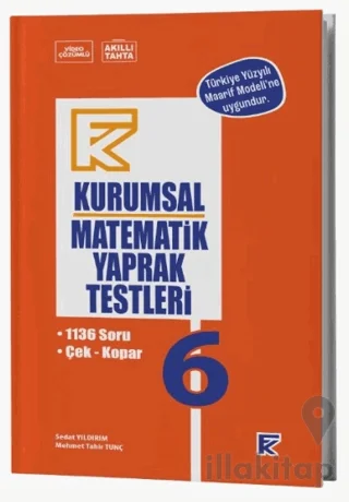 6. Sınıf Kurumsal Matematik Yaprak Testleri