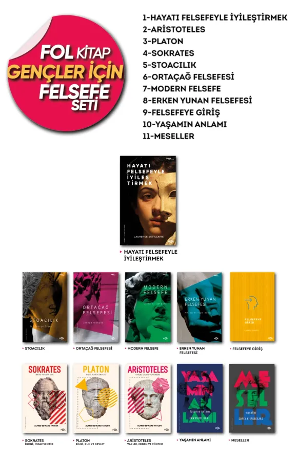 Gençler İçin Felsefe Seti (11 Kitap)