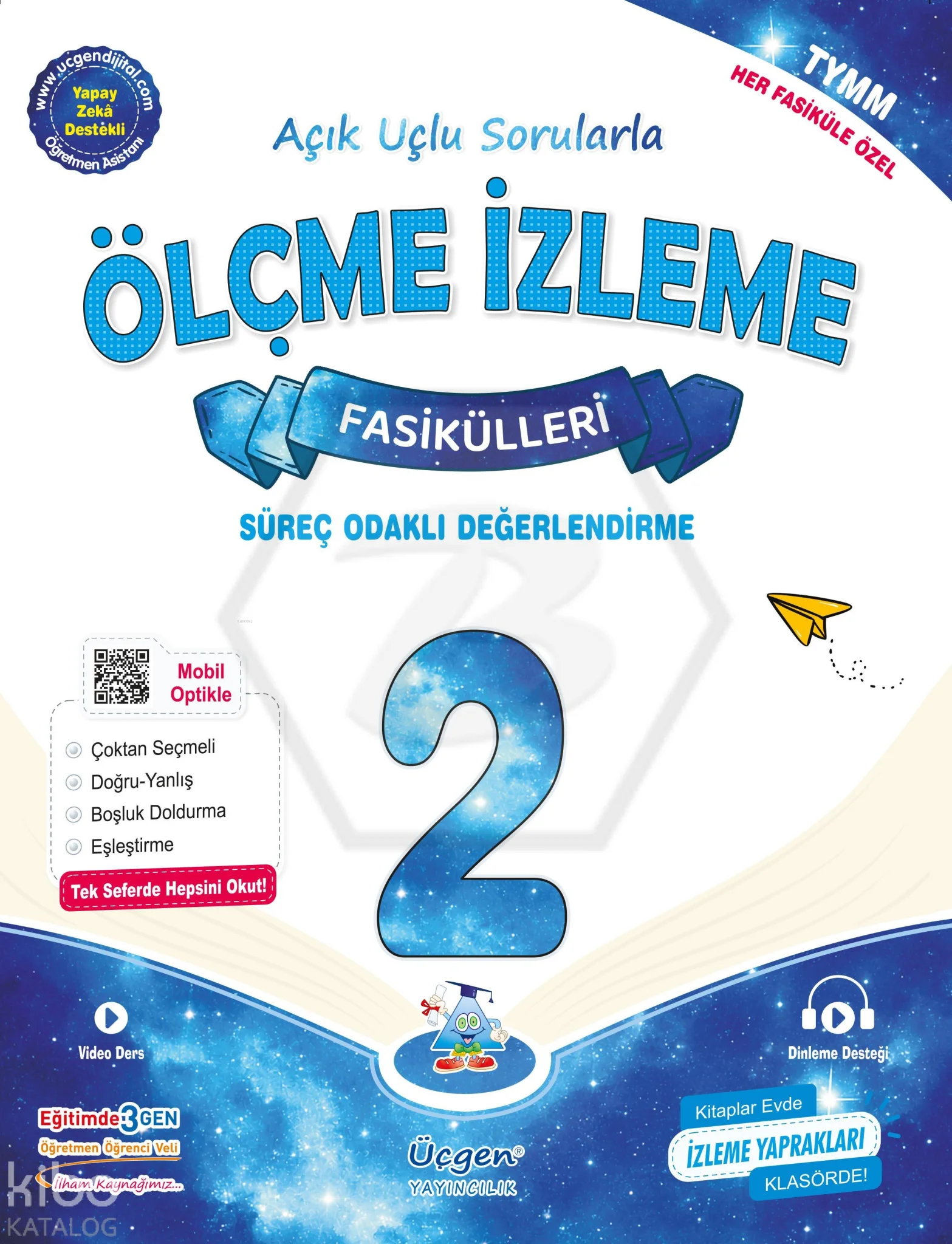 Üçgen Yayıncılık 2. Sınıf Açık Uçlu Sorularla - Ölçme ve İzleme Fasikülleri