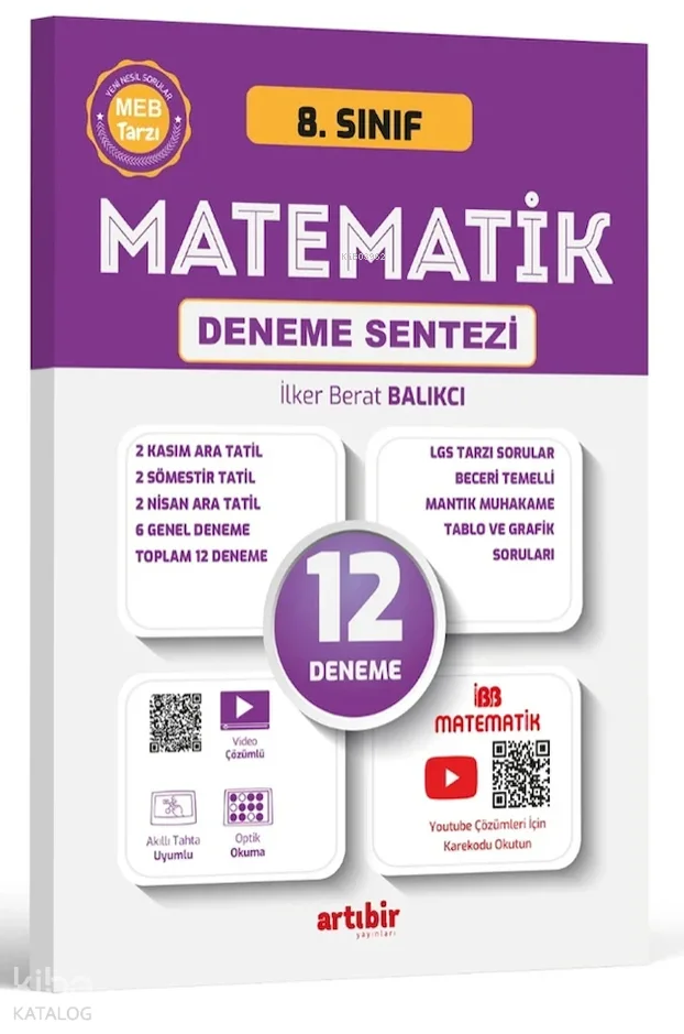 Artıbir 8. Sınıf Matematik Deneme Sentezi Sb