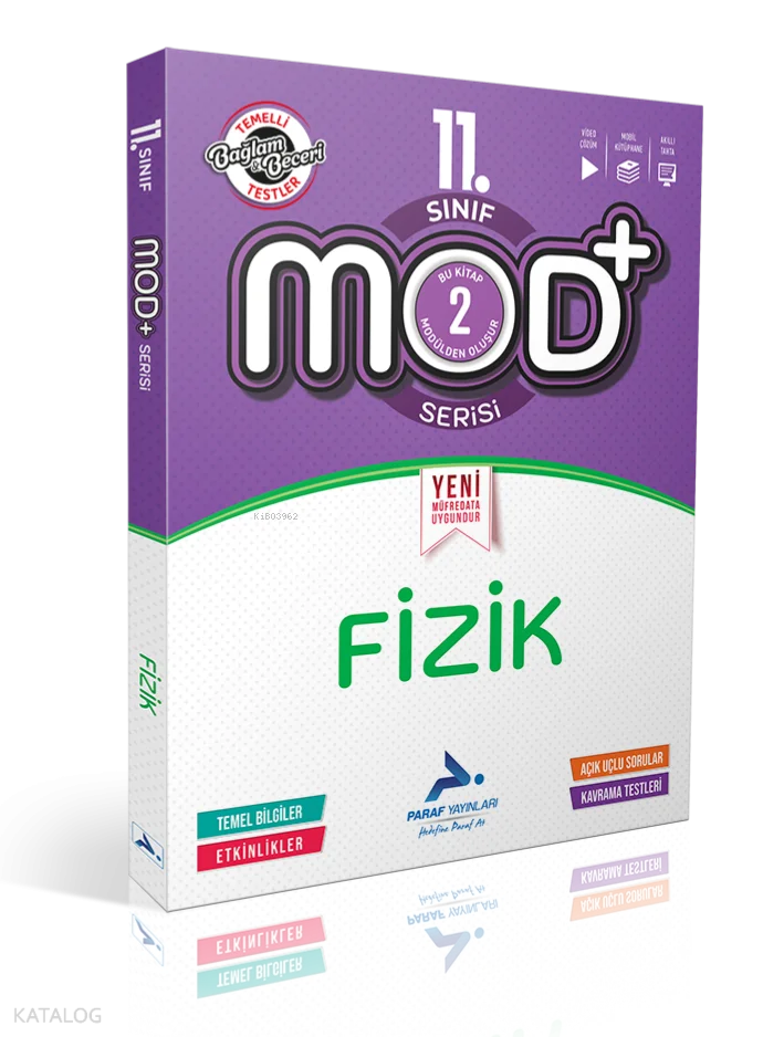 Paraf Yayınları 11. Sınıf Mod Fizik Defter