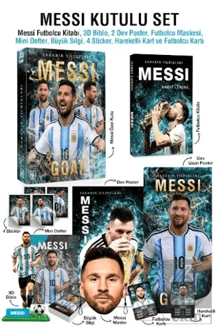 Messi Özel Kutulu Set – Sahanın Yıldızları