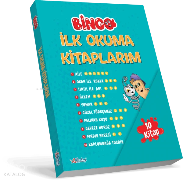 Berkay Yayıncılık 1. Sınıf Bingo İlk Okuma Kitaplarım (10 Kitap - Büyük Boy)
