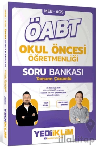 2027 MEB AGS ÖABT Okul Öncesi Öğretmenliği Tamamı Çözümlü Soru Bankası