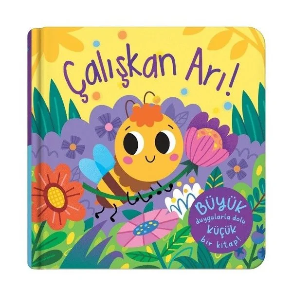 Çalışkan Arı - Parmak Kuklalı Kitap (Ciltli)