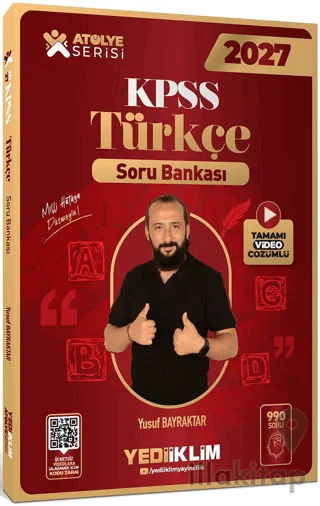 2027 KPSS Atölye Serisi Genel Yetenek Türkçe Tamamı Video Çözümlü Soru Bankası
