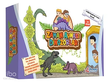 Berkay Yayıncılık 2. Sınıf Zaman Aynası ve Dinozorlar (10 Kitap)