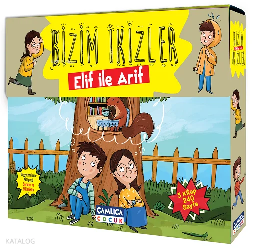 Bizim İkizler Seti (5 Kitap - Kutulu)