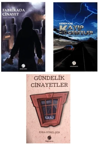Fabrikada Cinayet - Kayıp Cesetler - Gündelik Cinayetler - Polisiye Gerilim Seti (3 Kitap Takım)