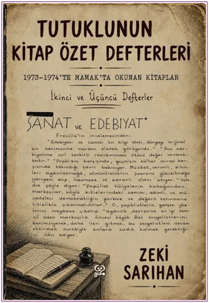Tutuklunun Kitap Özet Defterleri -