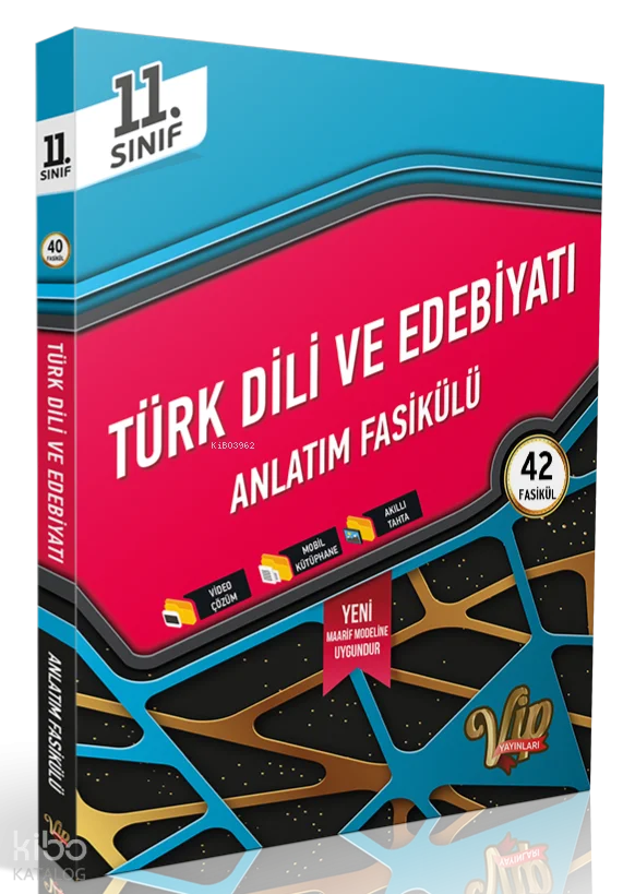 Vip 11. Sınıf Türk ve Dili Edebiyatı Anlatım Fasikülü