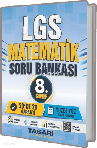 Tasarı Eğitim 8. Sınıf LGS Matematik Çözümlü Soru Bankası