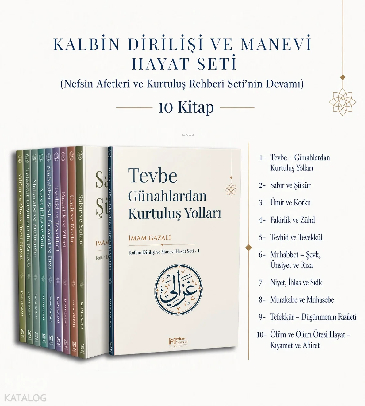 Kalbin Dirilişi ve Manevi Hayat Seti (10 Kitap)