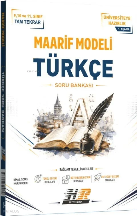 Hız ve Renk YKS TYT Türkçe Maarif Modeli Soru Bankası