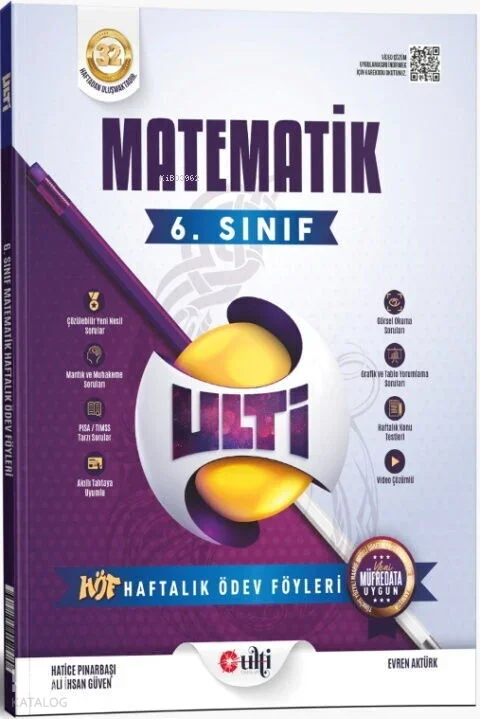 Ulti 6. Sınıf Matematik Ulti HÖF Haftalık Ödev Föyleri