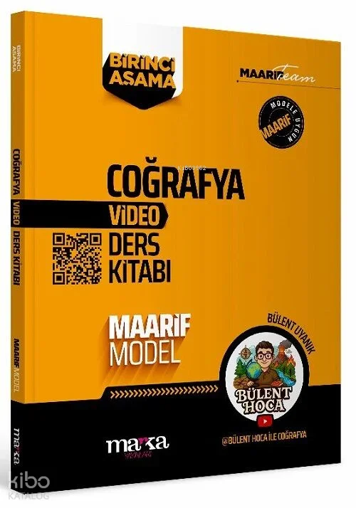 Marka Yayınları 2028 Üniversiteye Hazırlık Coğrafya Maarif Team Ders Kitabı